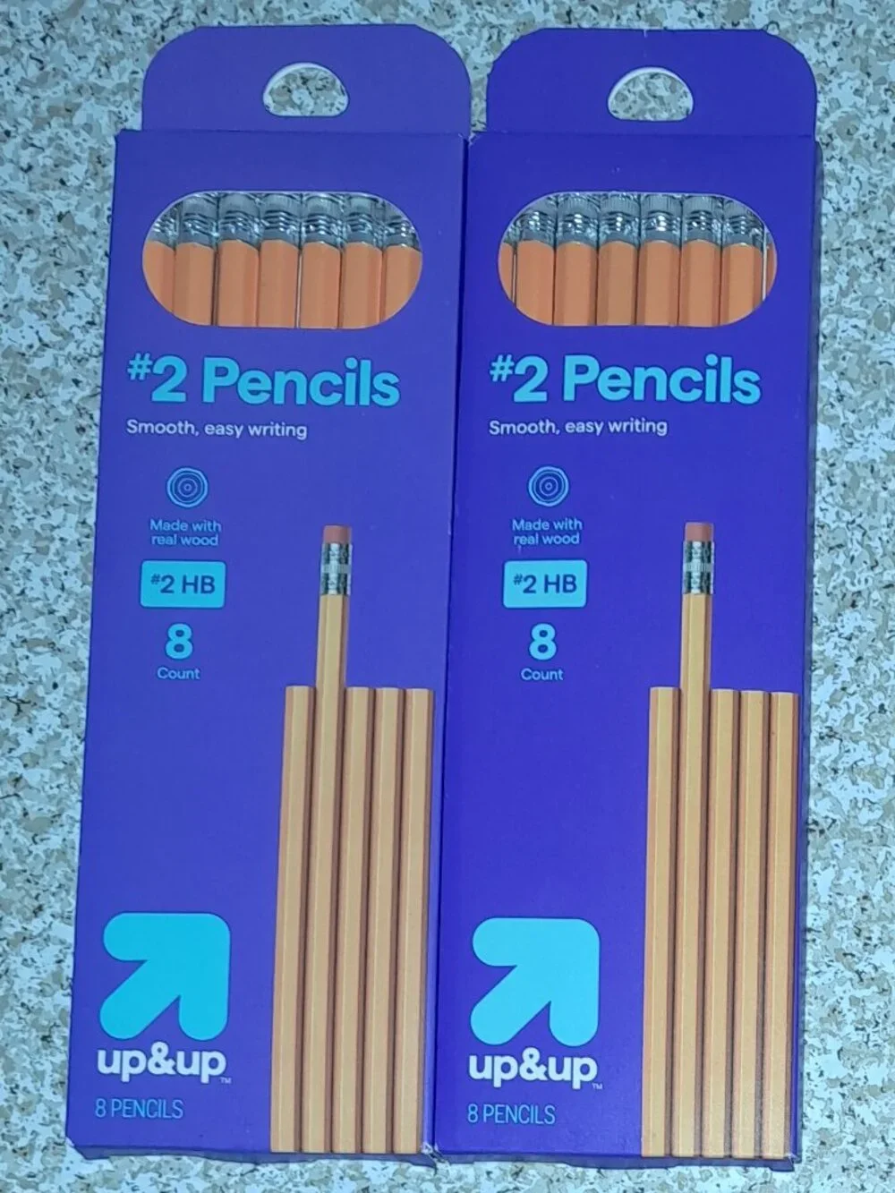 NEW Lot of 16 Target Brand Up&Up Wood Pencils Smooth Writing